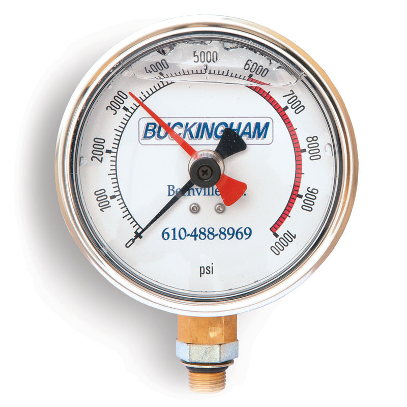 4" Glycerine-filled Gauge