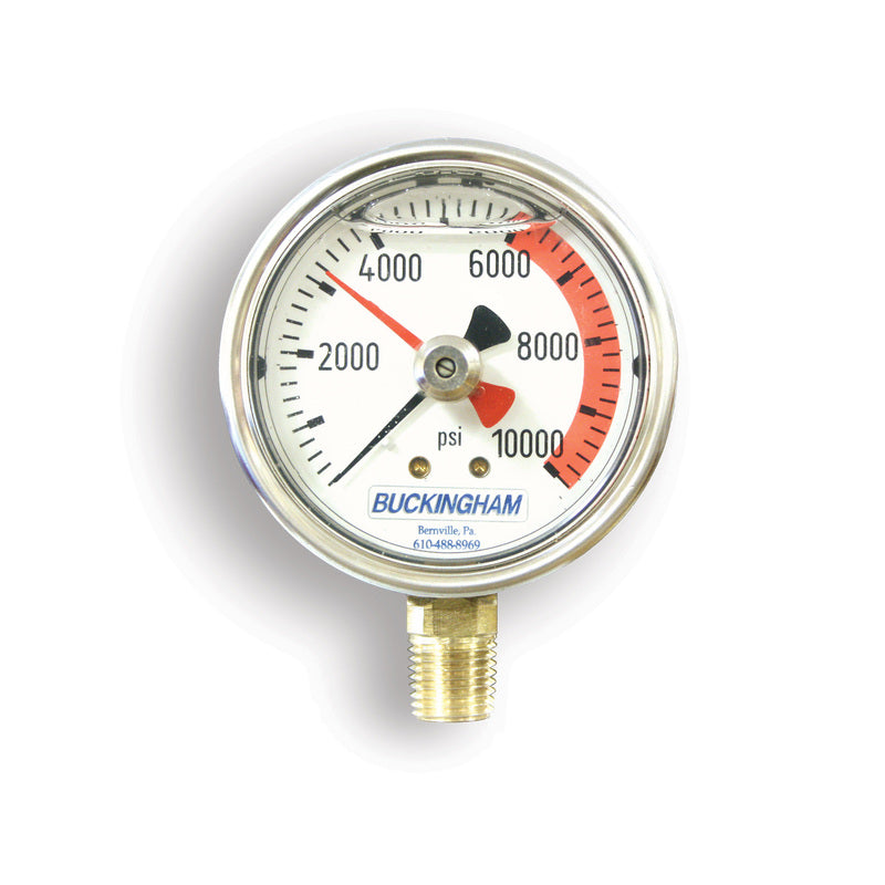 2.5" Glycerine-filled Gauge