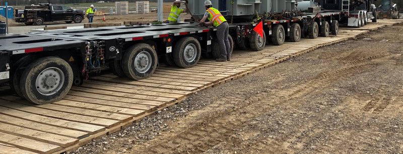 For Rent Crane Mats