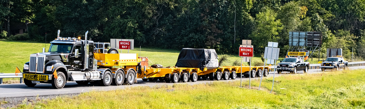 Faymonville HighwayMAX-2 Trailer with load
