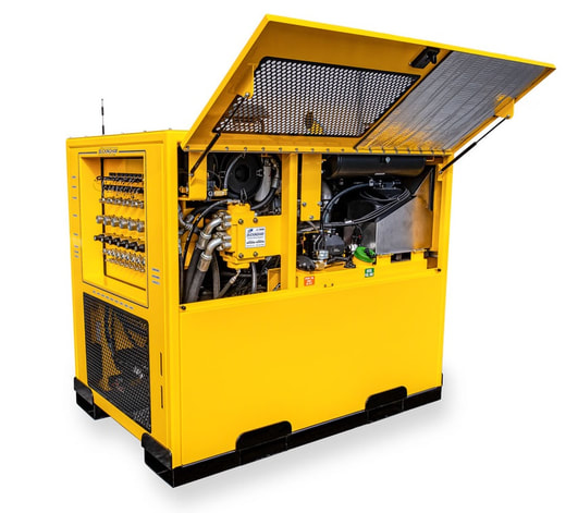 Yellow Buckingham BU-125 Power Unit Engine