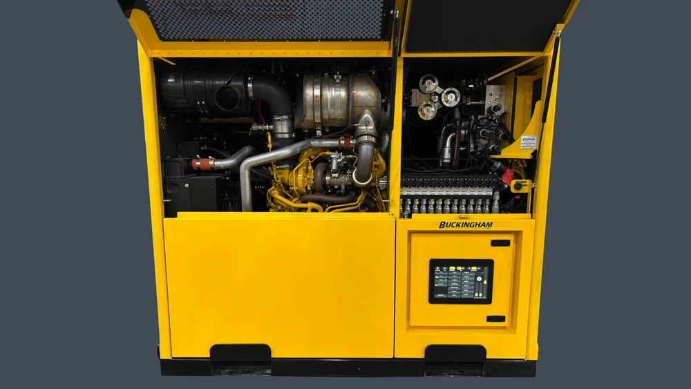 12.1u0022 Multi-Touch Screen; hydraulic oil level u0026 temp gauges; warning lights (low oil / high temp); backup local controls