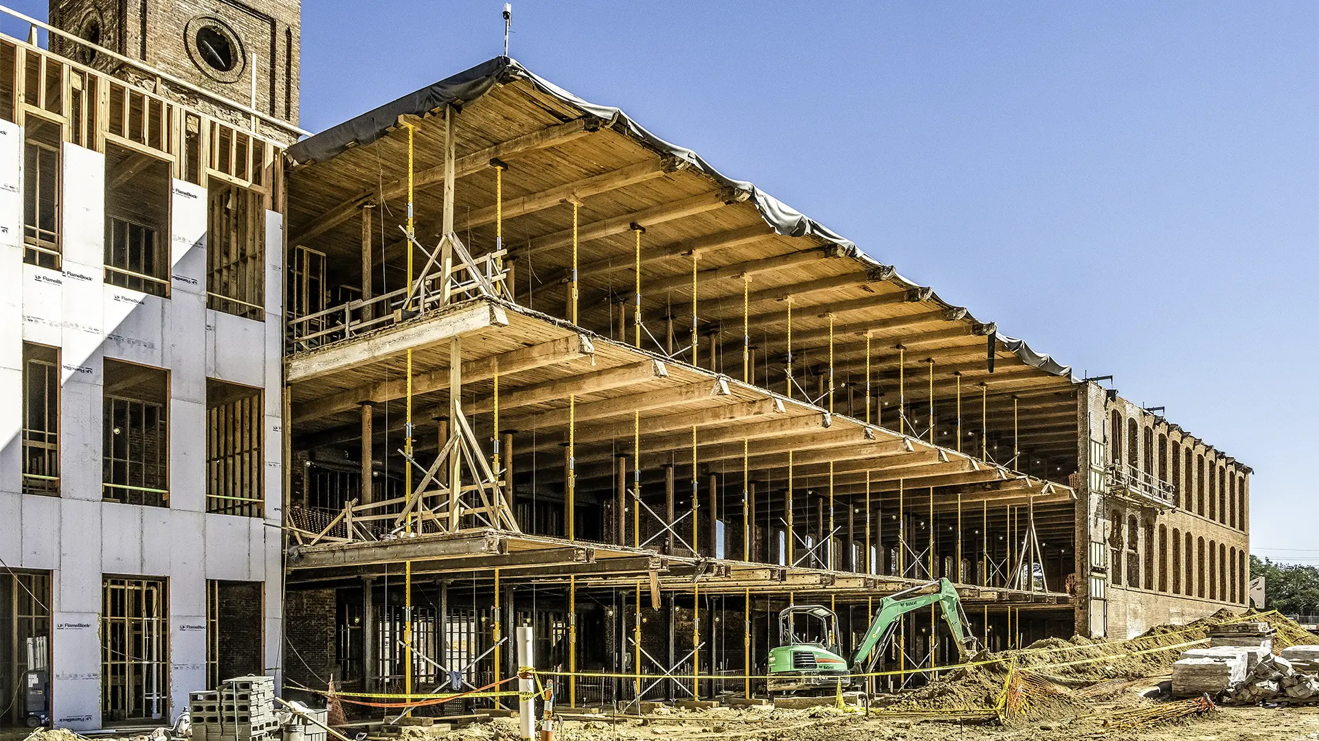 Jacking-Shoring Posts can be used for supporting entire floor or roof systems, porch roofs or overhangs, load-bearing points, and many other applications