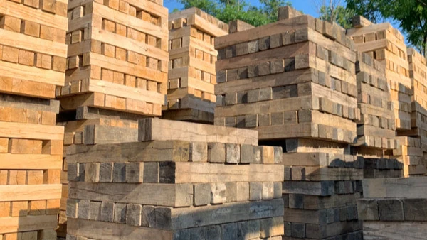 Used Oak Cribbing