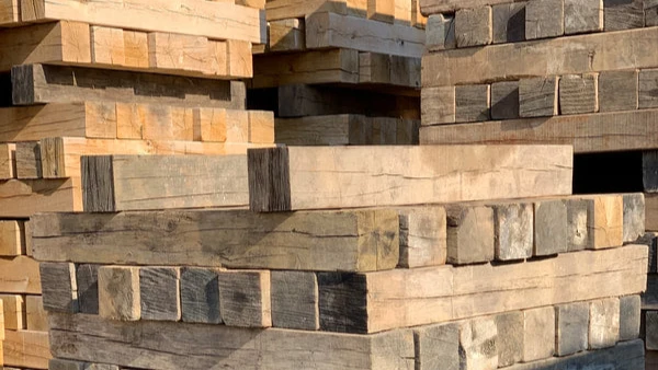 Used Oak Cribbing