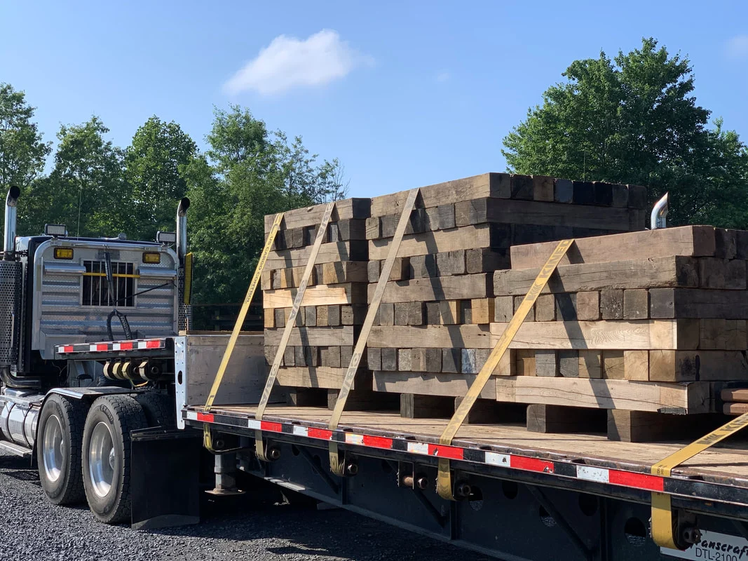 Used Oak Cribbing