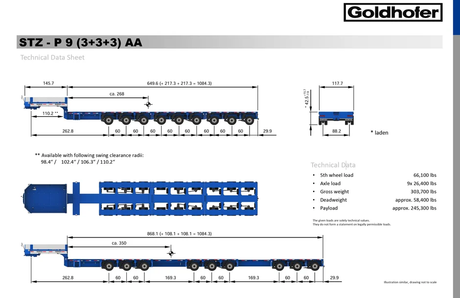 Goldhofer STZ-P 9 Trailer