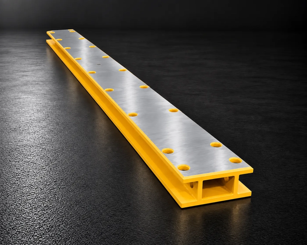 192" yellow and silver Buckingham slide beam