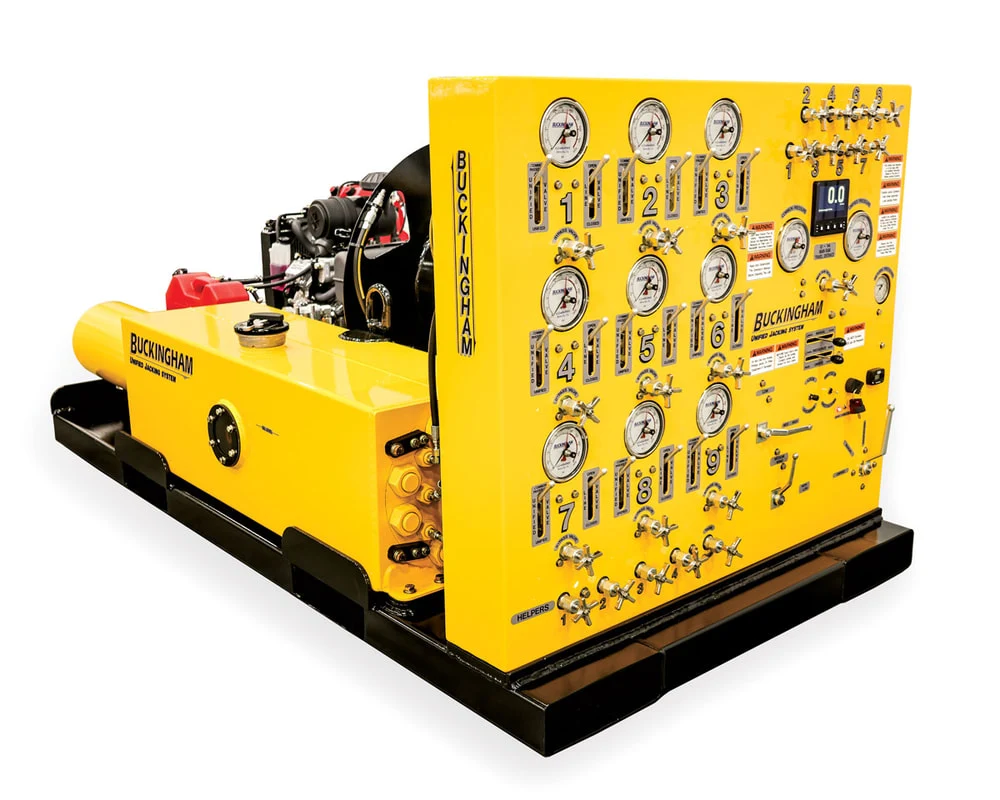 Buckingham Unified jacking machine