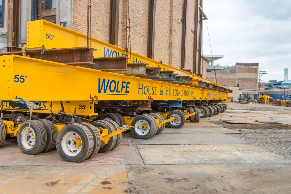 Lowers lbs/axle to protect floors, decks, and yard surfaces.